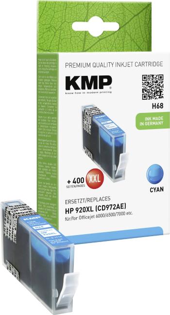 KMP Ink náhradný HP 920XL kompatibilná  zelenomodrá H68 1718,0053