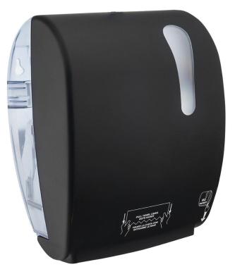 SAPHO - COLORED automatický zásobník na papierové uteráky, 32x40, 5x22, 4cm, ABS, čierna matná A78050NE