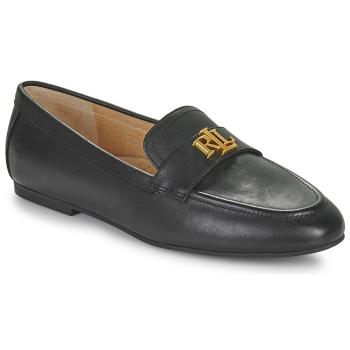 Lauren Ralph Lauren  AVERI III-FLATS-LOAFER  Mokasíny Čierna