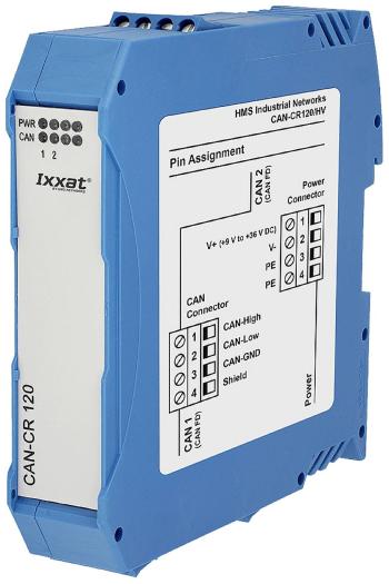 Ixxat 1.01.0210.20210 Opakovač CAN / CAN FD so skrutkovacím konektorom a izolačným napätím 3 kV 1 ks