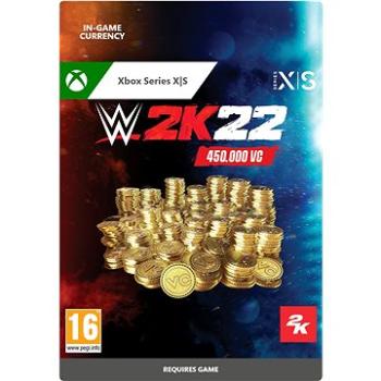 WWE 2K22: 450,000 Virtual Currency Pack – Xbox Series X|S Digital (7F6-00454)