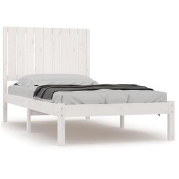 Rám postele biely masívna borovica 90 × 200 cm, 3104399