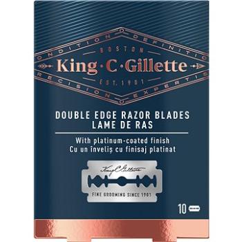 KING C. GILLETTE Double Edge 10 ks (7702018590179)