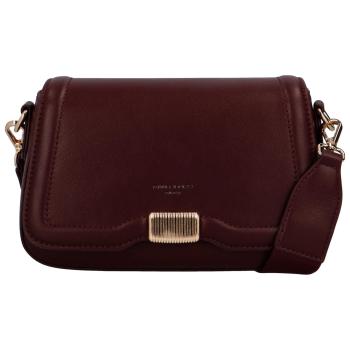 David Jones Dámska crossbody kabelka CM6961A Bordeaux