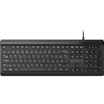 Eternico Home Keyboard Wired KD2020 čierna – CZ/SK (AET-KD2020CSBN)