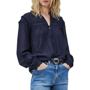 Pepe jeans  Košele a blúzky - albertina_pl303938  Modrá