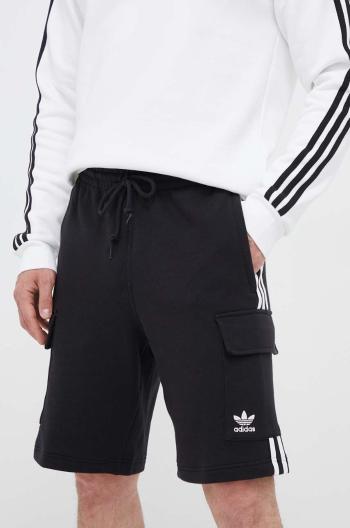 Bavlnené šortky adidas Originals čierna farba