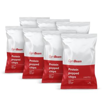 Proteínové čipsy - GymBeam, 7x40g