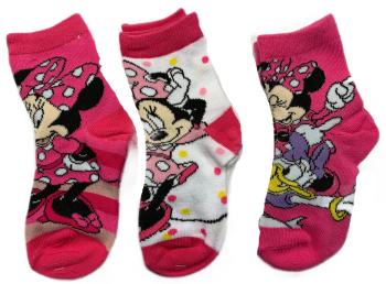 Setino Sada 3 párov detských ponožiek - Minnie Mouse mix Veľkosť ponožiek: 23-26