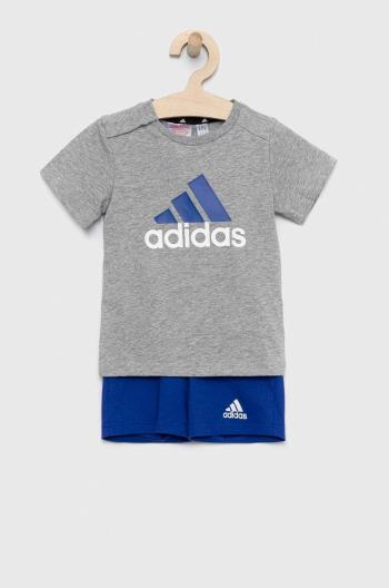 Detská súprava adidas I BL CO T tmavomodrá farba