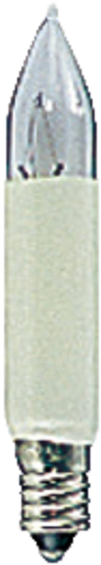 Konstsmide 1050-020 el. sviečka s malou päticou  2 ks E10 23 V číra