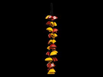 MEINL BIRDS FIBERGLASS RED/YELLOW