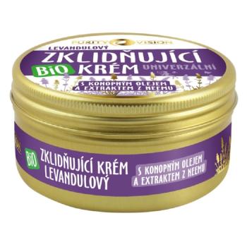 PURITY VISION Bio Levanduľový Upokojujúci krém univerzálny 100 ml