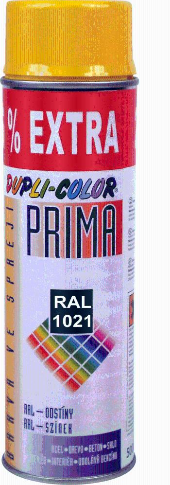 PRIMA RAL SPREJ +25% - univerzálna farba v spreji 500 ml ral 9010 mat - biela matná