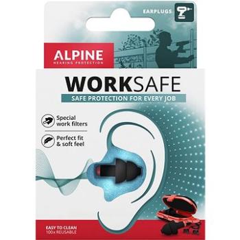 ALPINE WorkSafe  2021 – štuple do uší do hlučného pracovného prostredia (8717154023527)