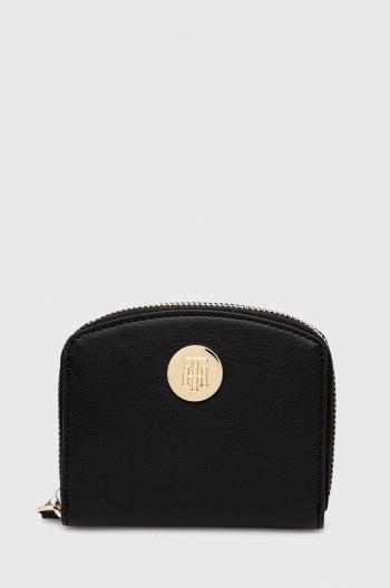 Peňaženka Tommy Hilfiger dámsky, čierna farba