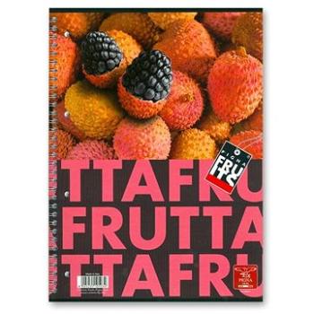 PIGNA Fruits A4 krúžkový, linajkový, mix motívov (0228815 1R)