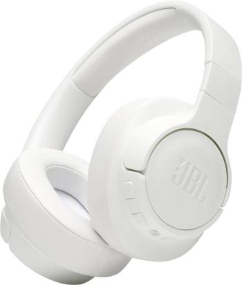 JBL Harman TUNE 750 BTNC Bluetooth Hi-Fi slúchadlá Over Ear cez uši zložiteľná biela
