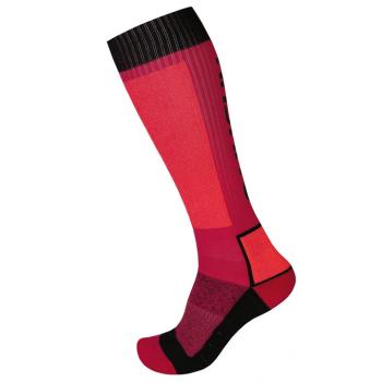 Ponožky Husky Snow Wool ružová / čierna L (41-44)