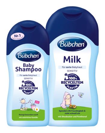 BÜBCHEN Set Baby šampón 200 ml+ Baby mlieko 400 ml