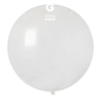 Gemar Guľatý pastelový balónik 80 cm transparentný