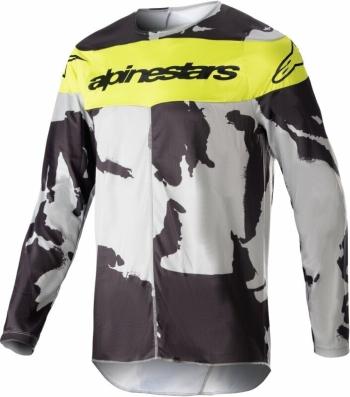 Alpinestars Racer Tactical Jersey Gray/Camo/Yellow Fluorescent XL Motokrosový dres