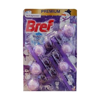 BREF PREMIUM 3X50G WINTER PARTY - PURPLE WATER