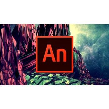 Adobe Animate, Win/Mac, EN, 12 mesiacov, obnova (elektronická licencia) (65297554BA01B12)