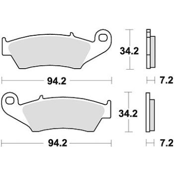 Braking brzdové doštičky (sinterová zmes CM46) (2 ks) M501 – 328 (M501-328)