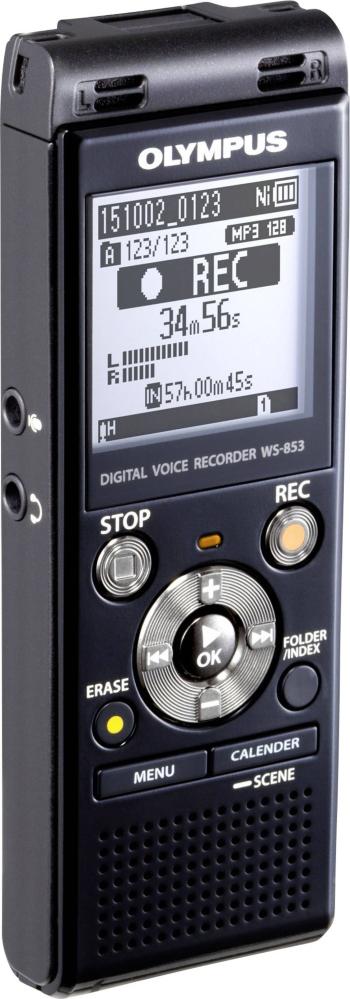 Olympus WS-853 digitálny diktafón Maximálny čas nahrávania 2080 h čierna