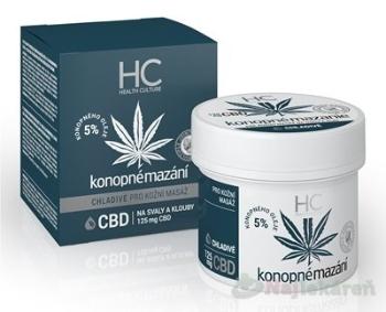 Health Culture Konopné mazanie chladivé s CBD 125ml