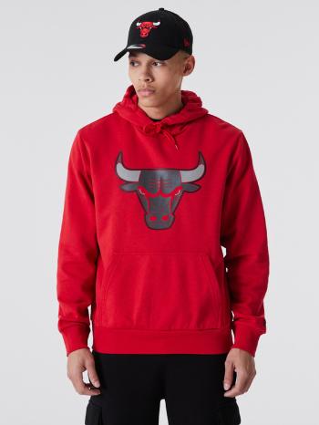 New Era Chicago Bulls NBA Outline Logo Mikina Červená