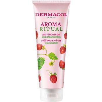 DERMACOL Aroma Ritual – juicy shower gel wild strawberries 250 ml (8595003121620)