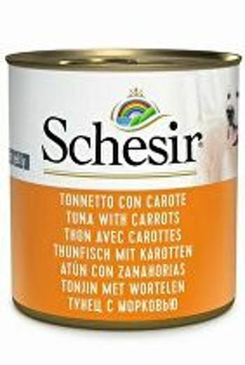 Schesir Dog Cons. Dospelý tuniak/mrkva 285g