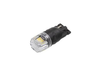 Autožiarovka LED T10 12V CARCLEVER 4LED 2835SMD biela 2ks