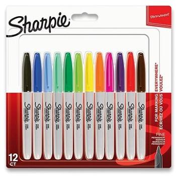 SHARPIE Fine, 12 farieb (3026980654047)