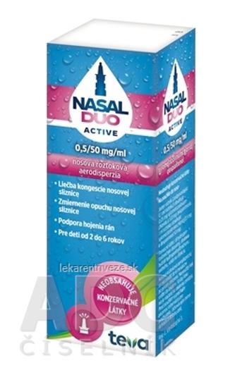 NASAL DUO ACTIVE 0,5/50 mg/ml aer nao 90 dávok (fľ. s mech.rozpraš.) 1x10 ml