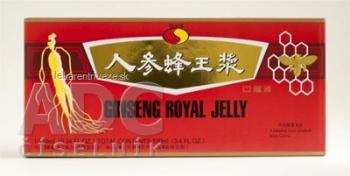 GINSENG ROYAL JELLY - Amazonas tekutý výživový doplnok (ampulky na pitie á 10 ml) (2018) 1x10 ks