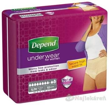 Depend Maximum pre ženy S/M 10 ks