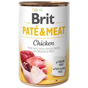 Konzerva BRIT Paté & Meat Chicken 400 g