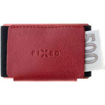 FIXED Tiny Wallet z pravej hovädzej kože červená (FIXW-STN2-RD)