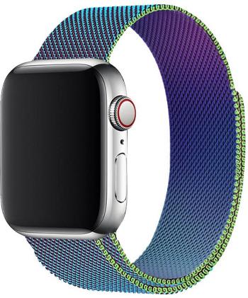 4wrist Oceľový milánsky remienok na Apple Watch – Viacfarebný 42/44/45/49 mm