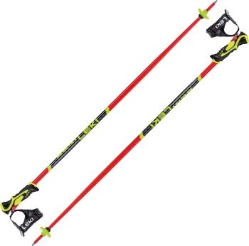 Leki WCR Lite SL 3D Bright Red/Black/Neonyellow 120 cm Lyžiarske palice