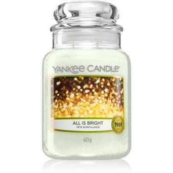 Yankee Candle All is Bright vonná sviečka Classic stredná 623 g