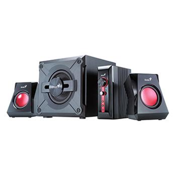 Genius reproduktory GX GAMING SW-G2.1 1250, 2.1, 38W, černé, ovládání hlasitosti