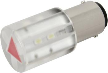 CML indikačné LED  BA15d  červená 24 V/DC, 24 V/AC  1300 mcd  18560350