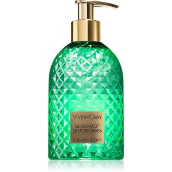 Vivian Gray Gemstone Bergamot & Lemongras krémové mydlo 300 ml