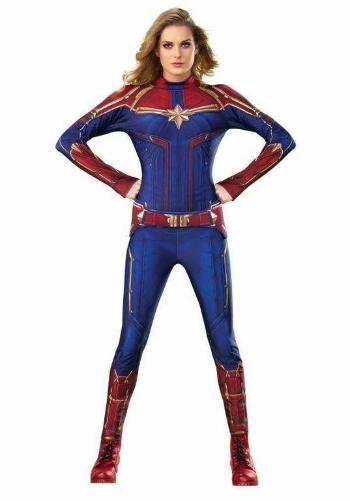 Rubies Dámsky kostým - Hero Kapitán Marvel Veľkosť - dospelý: M