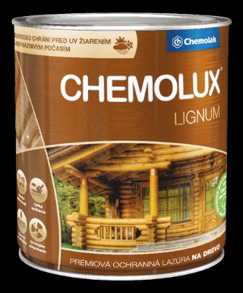 CHEMOLUX LIGNUM - Prémiová lazúra na drevo vlašský orech (lignum) 0,75 L