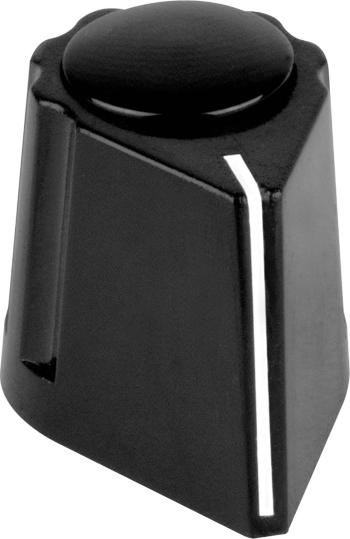 Mentor 427.411 otočný gombík s označením čierna (š x v) 19.5 mm x 14 mm 1 ks
